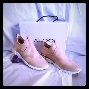 New Never Worn Aldo Slip On Sneakers Sz 8